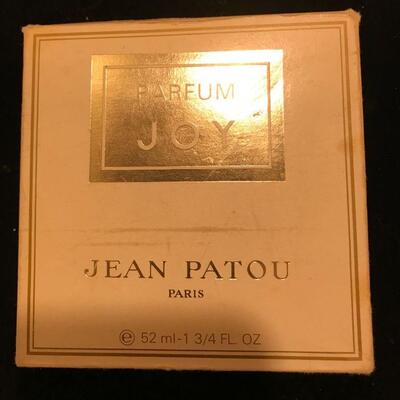 Vintage Jean Patou Paris Original Perfume Bottle & Box