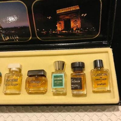 Vintage French Perfumes 10 Miniature Bottles # 2