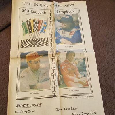 1977 Indianapolis 500 Souvenir Newspaper