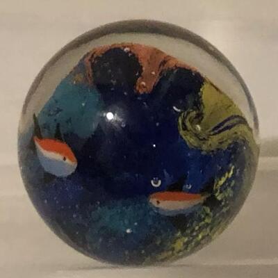 Vintage Murano glass paperweight