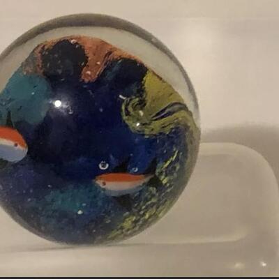 Vintage Murano glass paperweight
