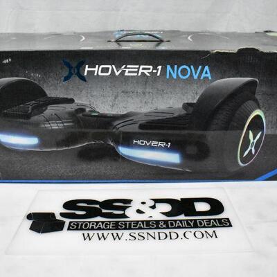 Hover-1 Nova Hoverboard, LED Wheels/Headlights DOES NOT WORK. AS IS. PARTS ONLY