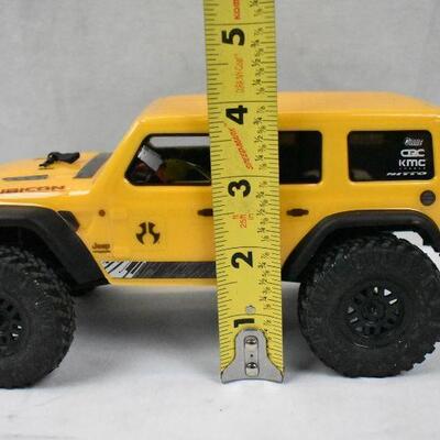 Jeep Rubicon RC Car, no remote. Not tested