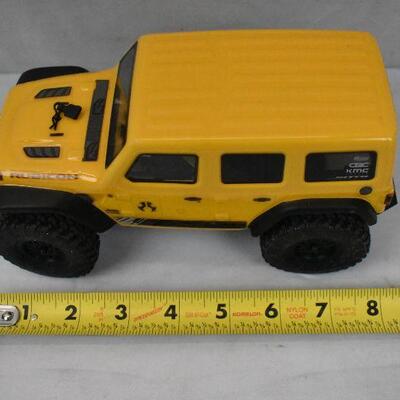 Jeep Rubicon RC Car, no remote. Not tested