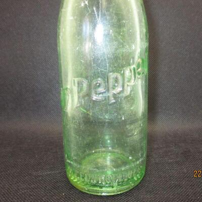 Lot 5 - Embossed 6 oz Dr Pepper Bottle Greenville SC