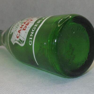Lot 6 - 7 oz Canada Dry Soda Bottle
