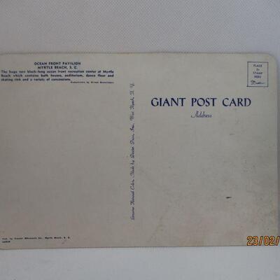 Lot 30 - Jumbo Post Card Myrtle Beach, SC