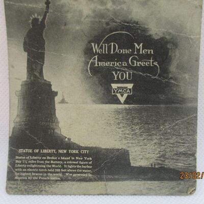Lot 33 - WWI World War I Returning Troops Post Card