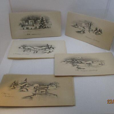 Lot 35 - Set of Vintage Christmas Cards