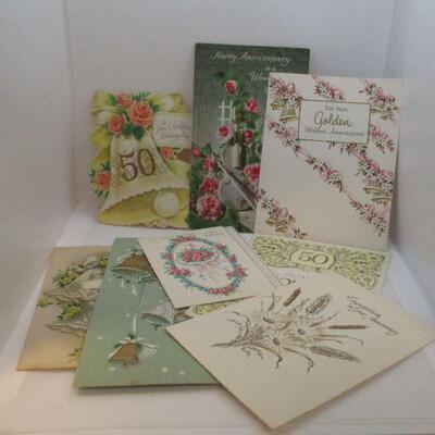 Lot 38 - (25) Vintage Anniversary Cards
