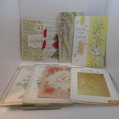 Lot 38 - (25) Vintage Anniversary Cards