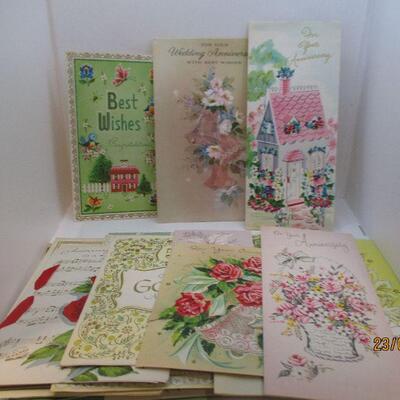 Lot 38 - (25) Vintage Anniversary Cards