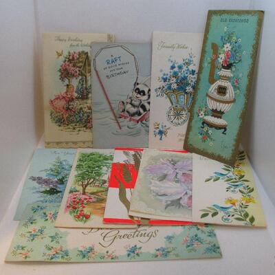 Lot 39 - (27) Vintage Birthday Cards