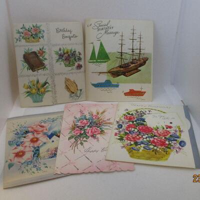 Lot 39 - (27) Vintage Birthday Cards