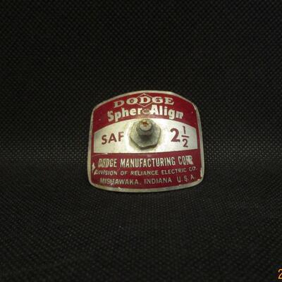 Lot 43 - Dodge Sphere Align Plate