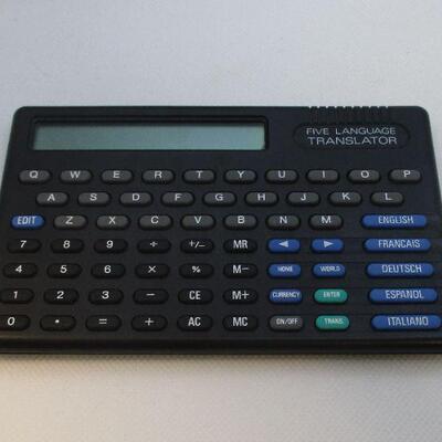 Lot 47 - Micronta Five-Language Translator