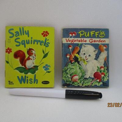 Lot 49 - (2) Tiny Tales by Whitman Mini-Books