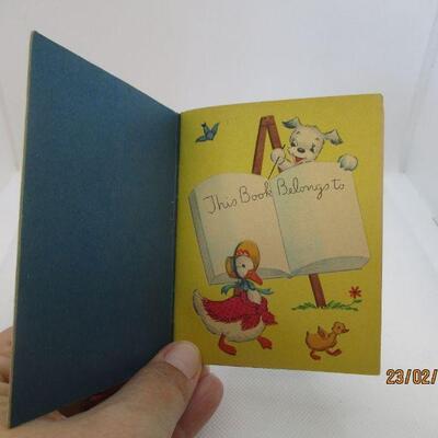 Lot 49 - (2) Tiny Tales by Whitman Mini-Books