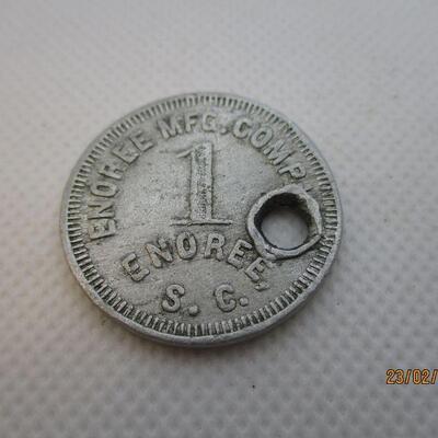 Lot 55 - Enoree Mfg. Company Enoree SC Token