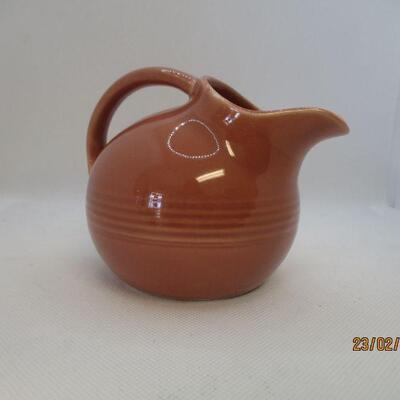 Lot 58 - Small Ball Pitcher Possible Fiesta Ware