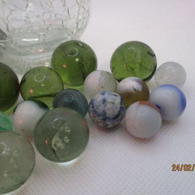 Lot 87 - Small Jar of Marbles