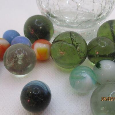Lot 87 - Small Jar of Marbles