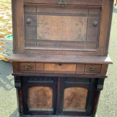 259 Antique Victorian Desk 