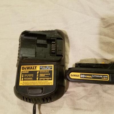 Dewalt 20v Battery and Charger