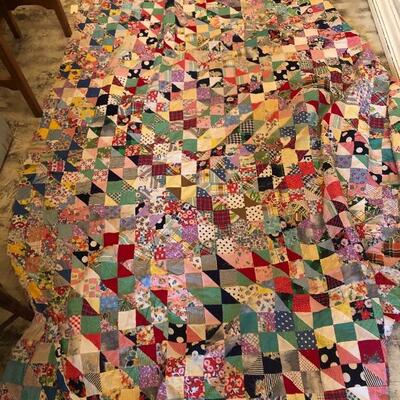 Unfinished quilt - 