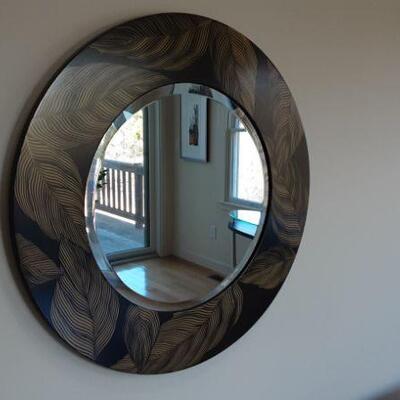 Grant-Noren Signed Round mirror 
