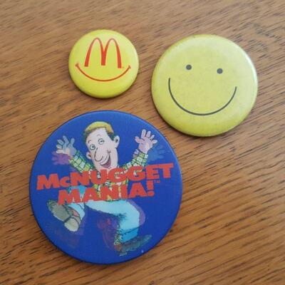 McNugget Mania and Smiley Pins