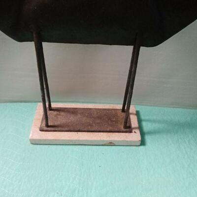 Antelope candle holder hand made