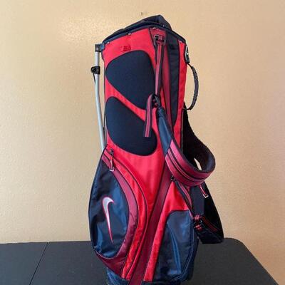 Nike Red & Black Golf Bag 