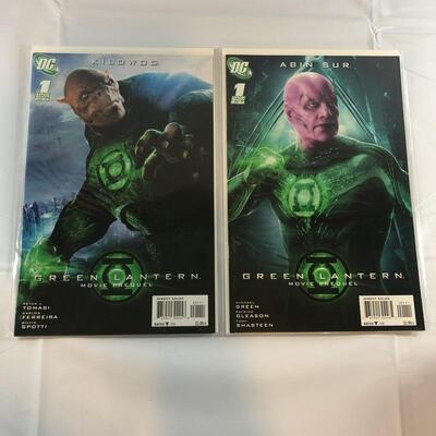 DC Comics - Green Lantern Movie Prequel One Shots - 2011