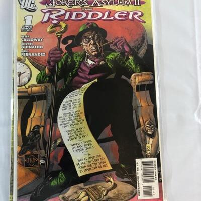 DC Comics - Joker's Asyllum II  - Mad Hatter & The Riddler One Shots 2010  