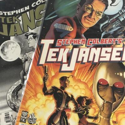 Oni Press - Stephen Colbert's Tek Jansen