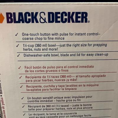 Black & Decker One-Touch Chopper