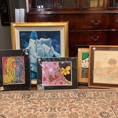 Lot 1 - bunch of artwork