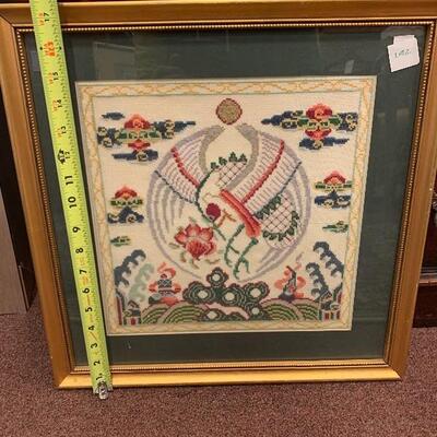 Lot of 9 framed art