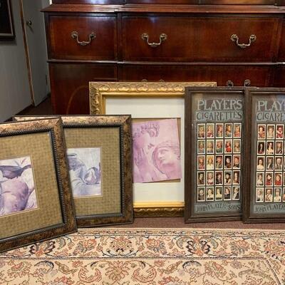 Lot 4  - 5 framed pictures