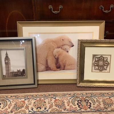 Lot 5 - 3 framed pictures