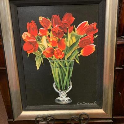 Lot 14 - Ora Sorenson framed signed giclÃ©e