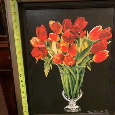 Lot 14 - Ora Sorenson framed signed giclÃ©e