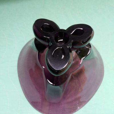Purple art glass
