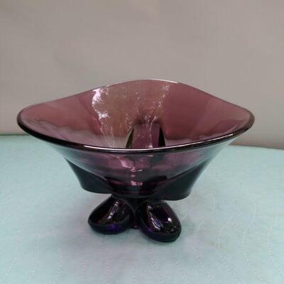 Purple art glass