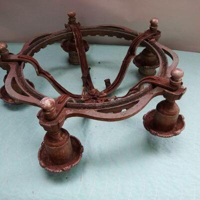 Bradley Hubbard Brass chandelier