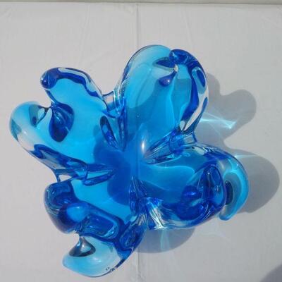Blue Chalet/art glass