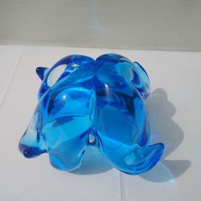 Blue Chalet/art glass