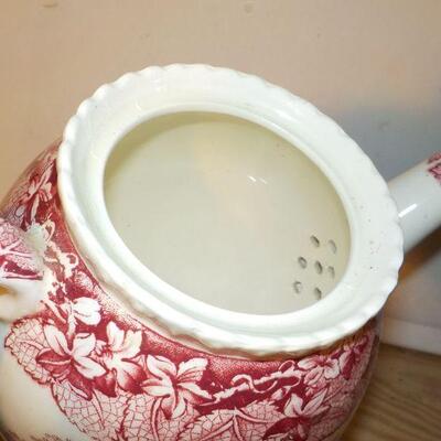 " Vintage Masons Vista Gadroon Teapot ".