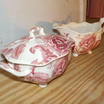 " English Chippendale Sugar and Creamer". 